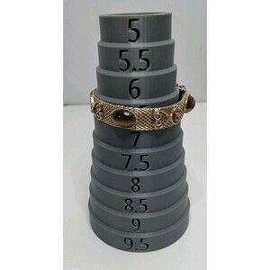 Paradise Tiger Eye Gold Tone Mesh Bracelet Size 6.5